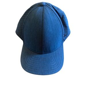 Melin A-Game Hydro Performance Snapback Hat Blue Teal Classic Size